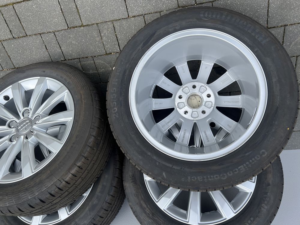 Alufelgi audi a3 16 cali 5x112 z oponami lato Nowe