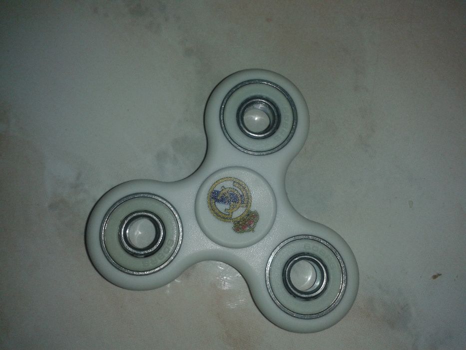 Nowy! Licencjonowany Fidget Spinner Real Madrid!