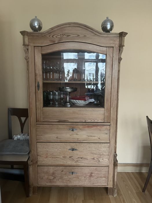 Kredens komoda rustykalna drewniana