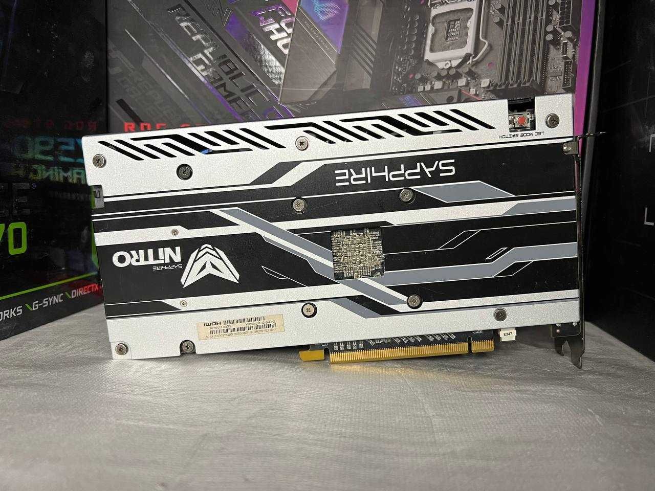 Sapphire PCI-Ex Radeon RX 480 Nitro 8GB GDDR5 (В НАЯВНОСТІ ВИБІР!!)