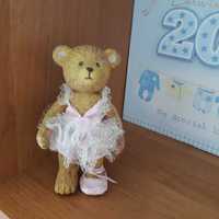 Miś z kolekcji Cherished Teddies plastikowy, Baletnica, wys.12cm.