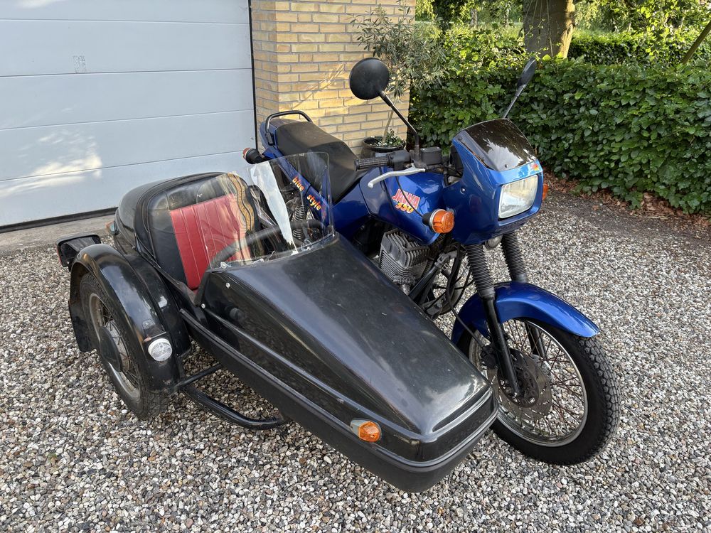 Jawa 350 BLUE STYLE model 640 z koszem