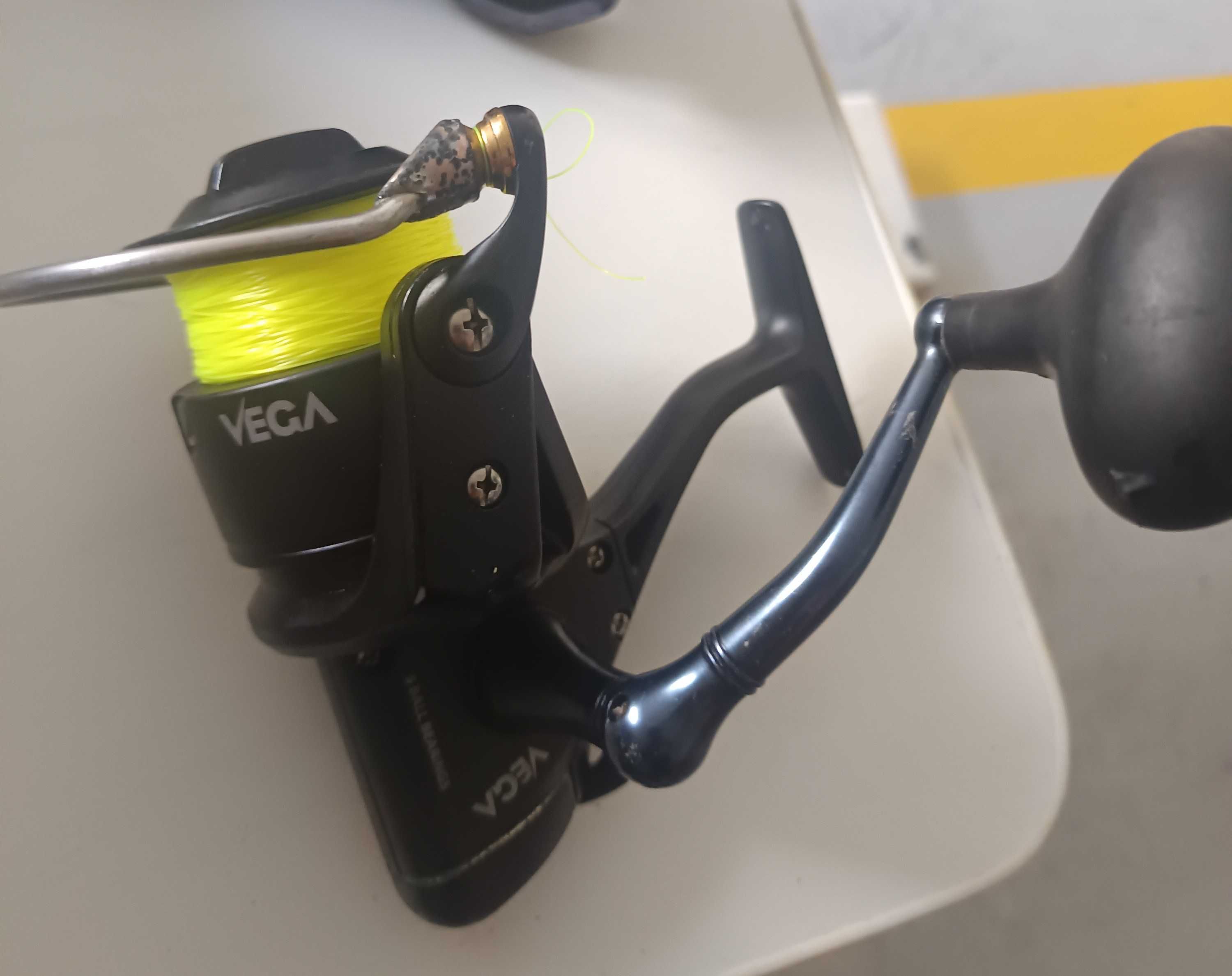 Pesca canas e carretos