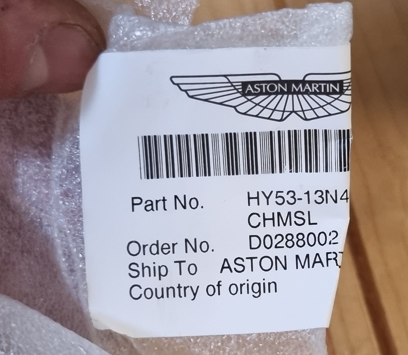 Aston Martin DB 11 DB11 Lampa tylna Stop HY53-13N408-AB