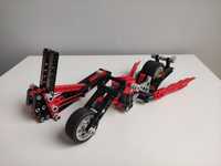 Motocykl LEGO Technic Racer z wyrzutnią