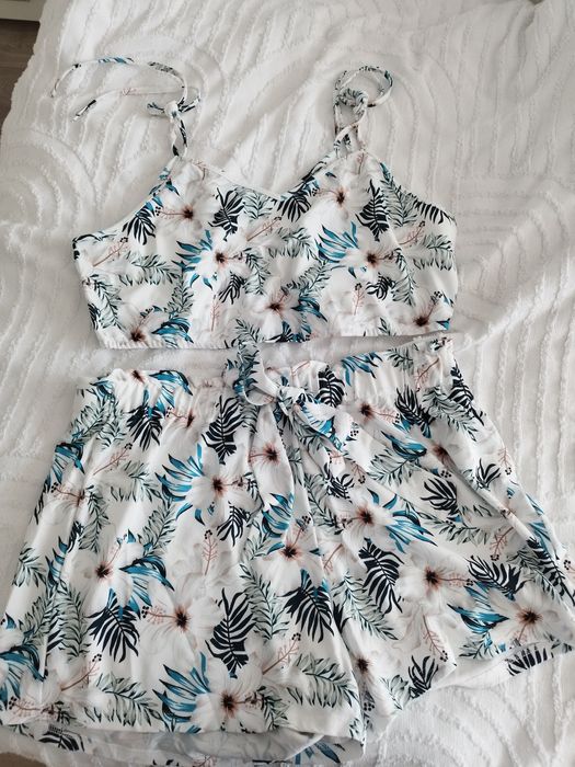 Conjunto verão top calções