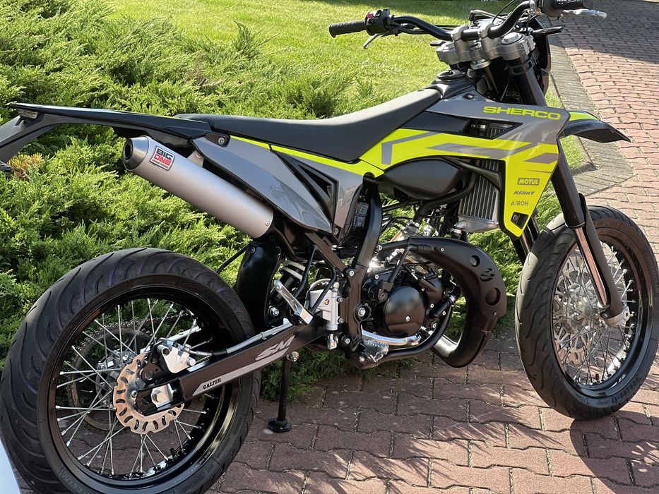 Sherco SM RS 50cc 2024r perfekcyjny stan