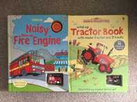 nakręcany traktor Tractor book Plane book Noisy Fire Engine wind-up