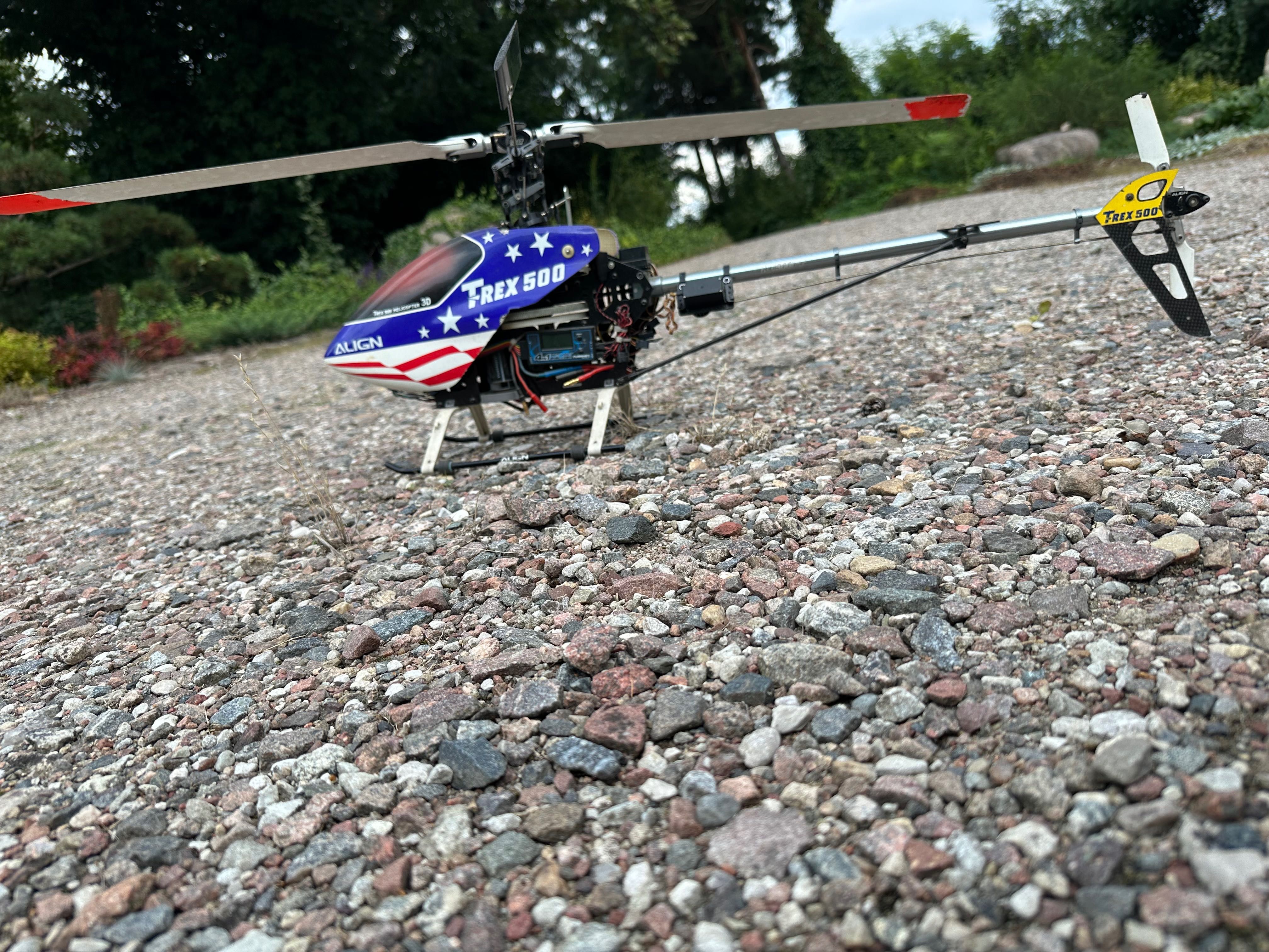 Helikopter align t rex 500 - model aluminiowy