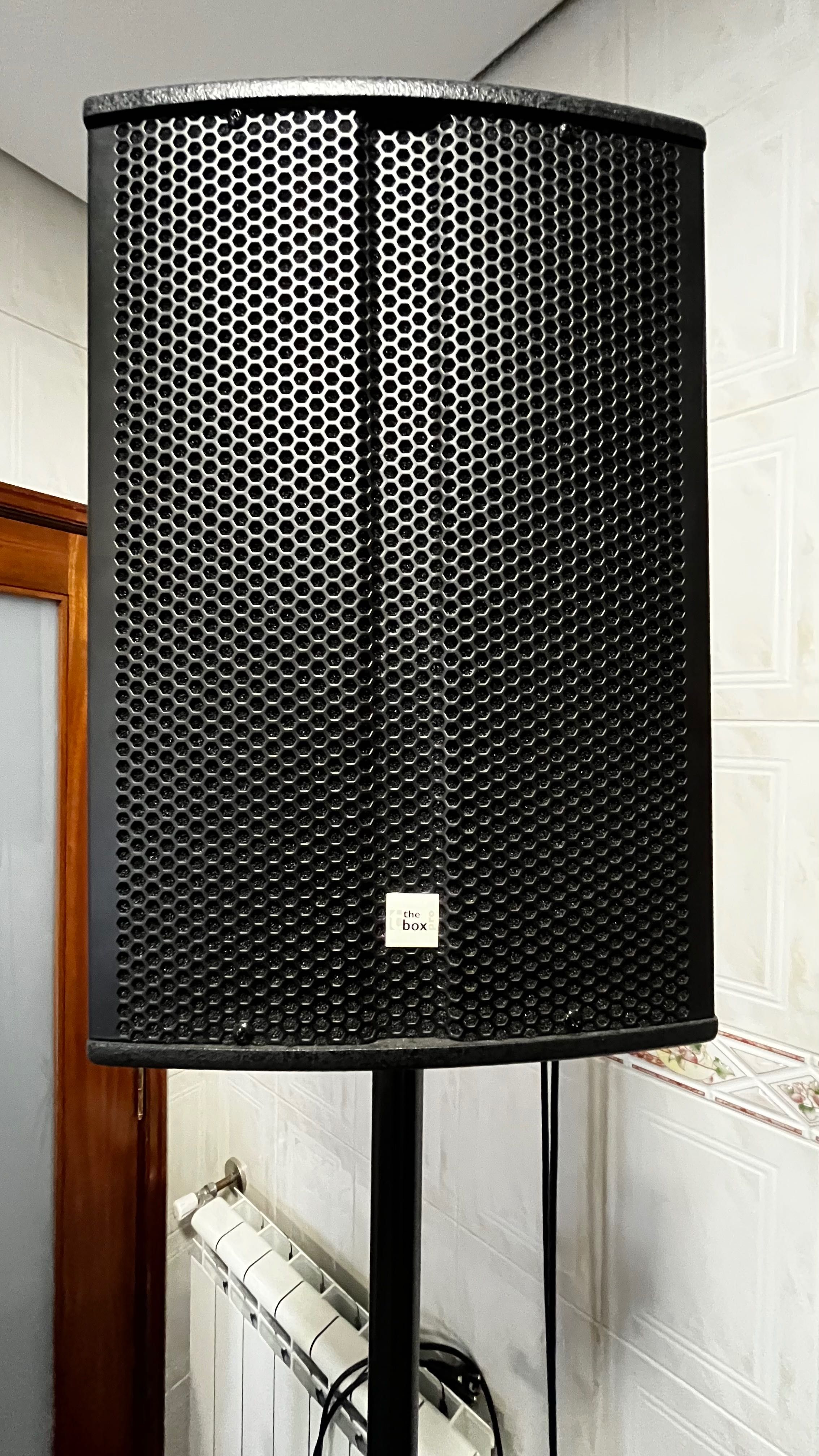 Mesa de som com PA