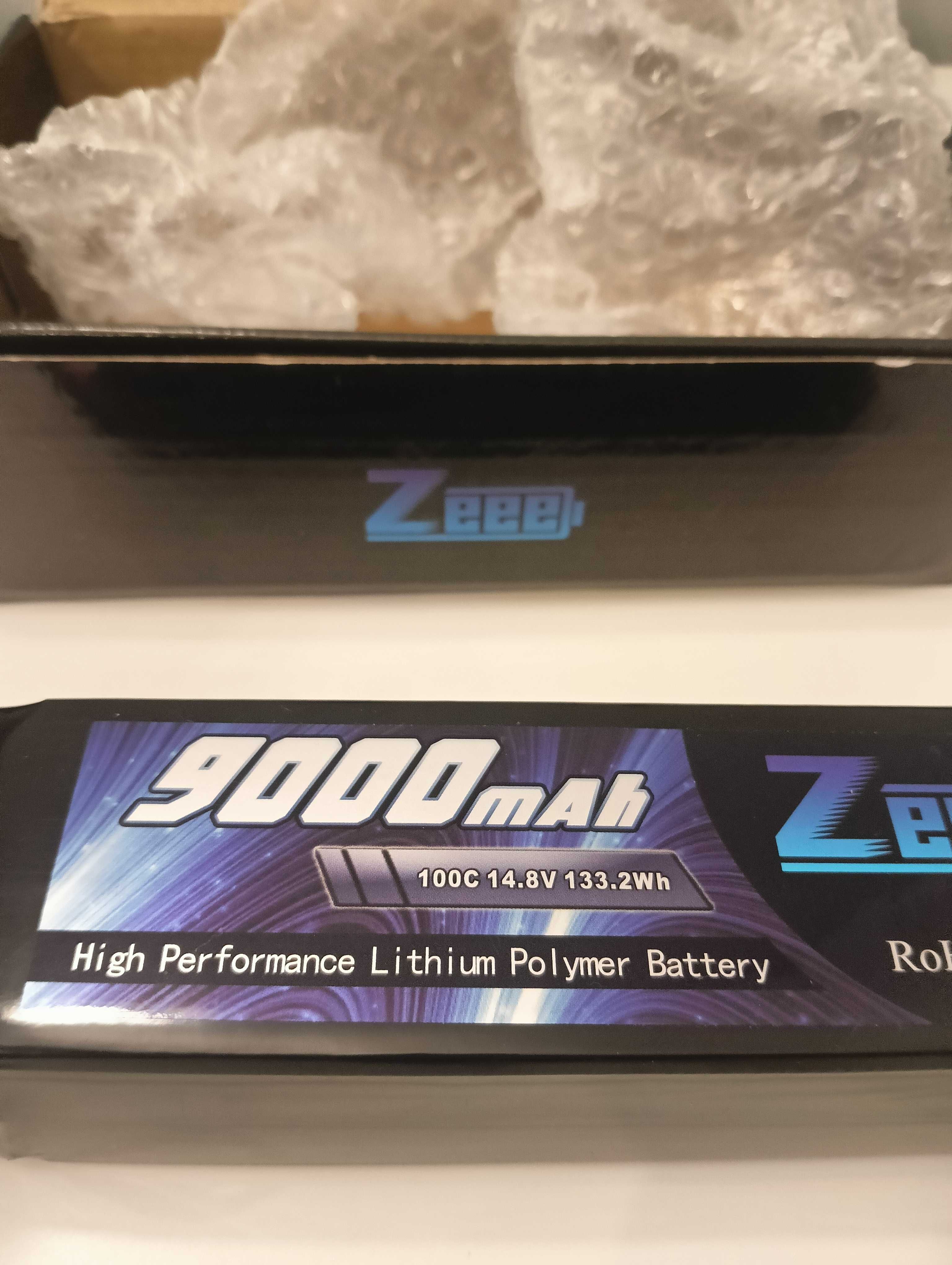 Akumulator RC ZEEE 9000mAh 100C 14.8V 133.2Wh Dla modeli pojazdów RC