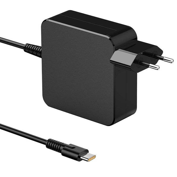 Zasilacz USB typu C o mocy 100 W, kabel do szybkiego ładowania laptopa