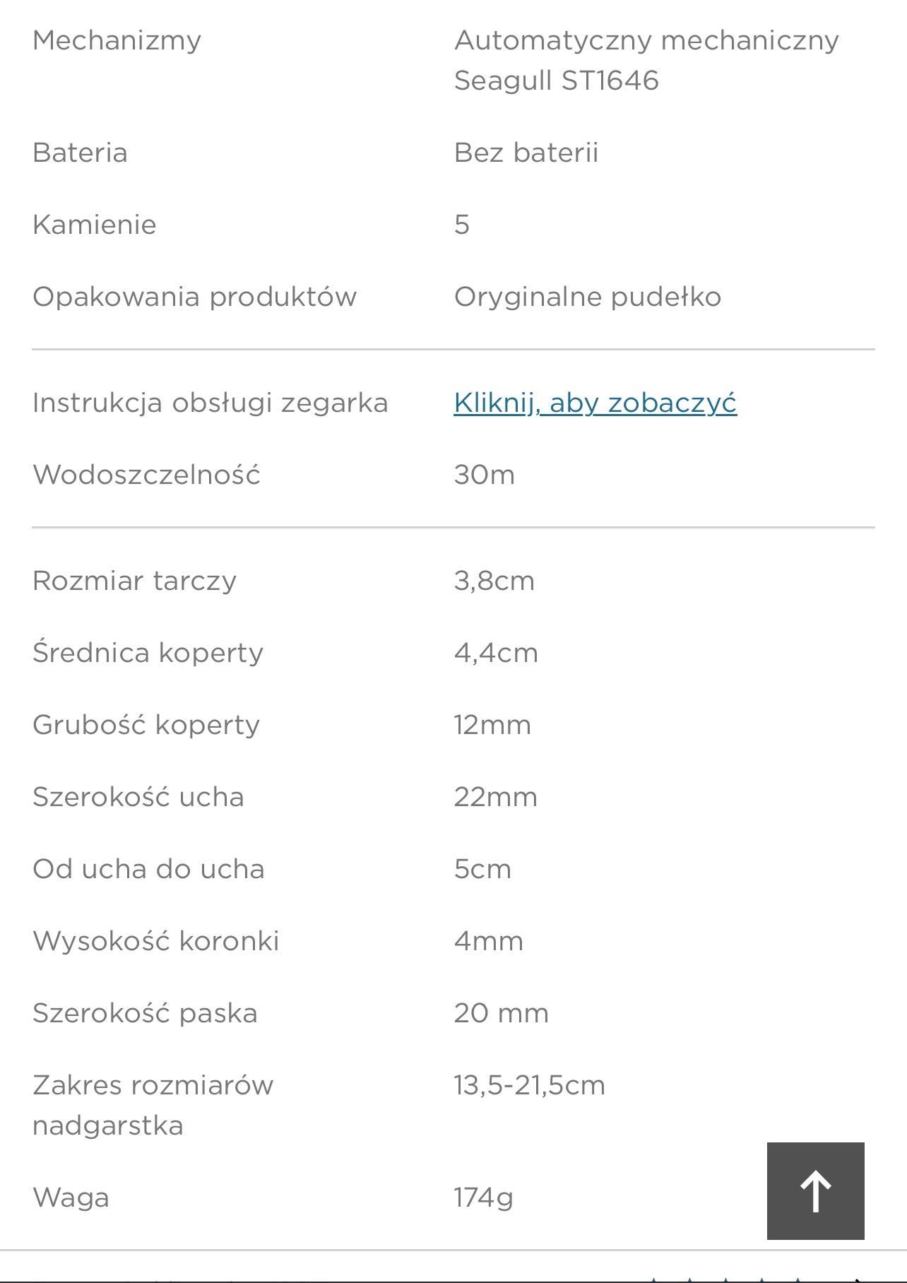 Złoty Zegarek Automatyczny