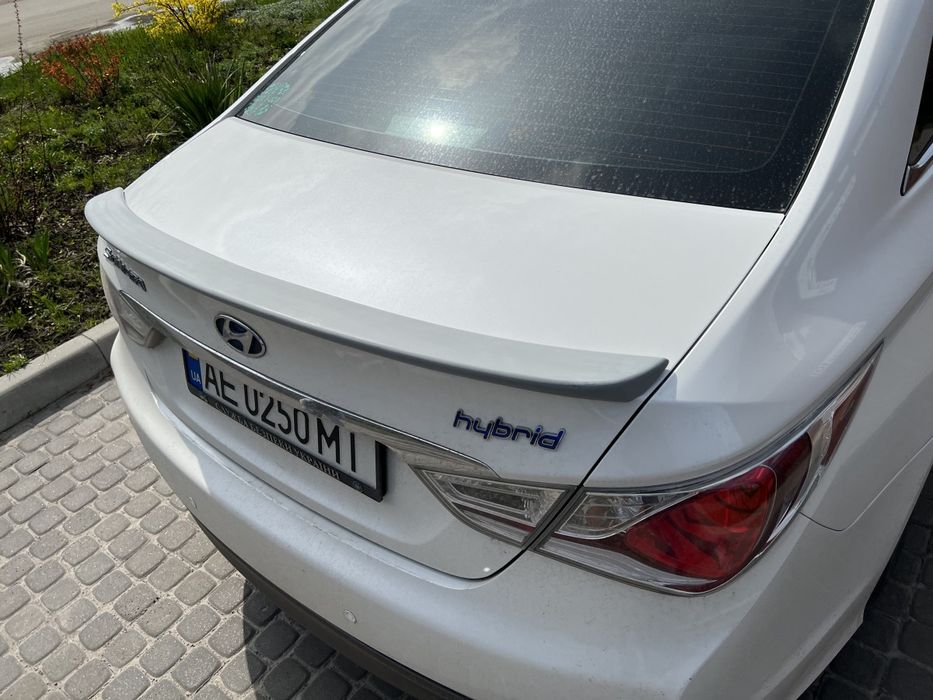 Спойлер ліп Hyundai Sonata YF 2010-2015 ABS пластик під фарбування