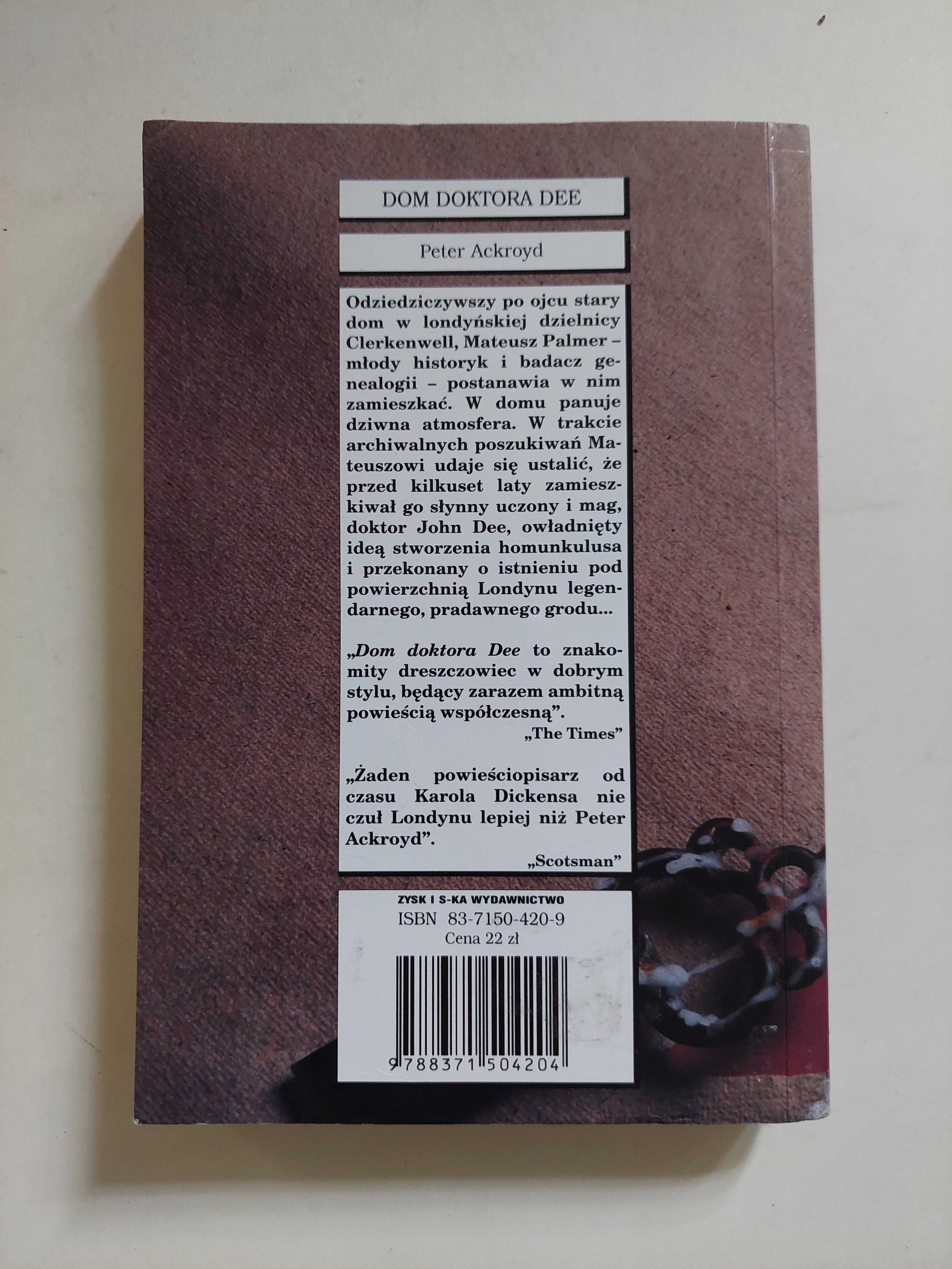 Dom doktora DEE Peter Ackroyd