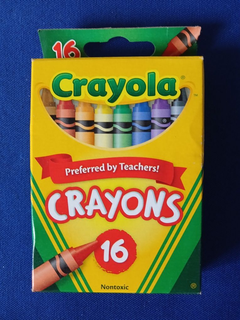 Воскові олівці,крейда Crayola.Набір 16,24,48 кольорів..