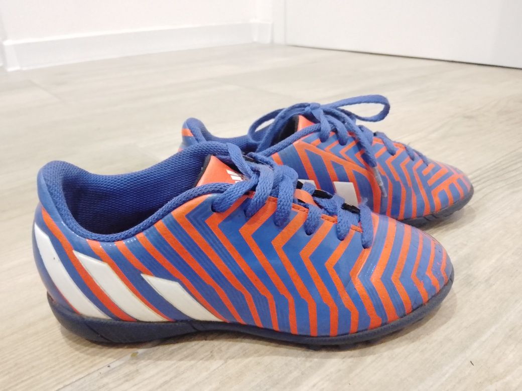 Buty dziecięce piłkarskie adidas turfy orlik 31,5