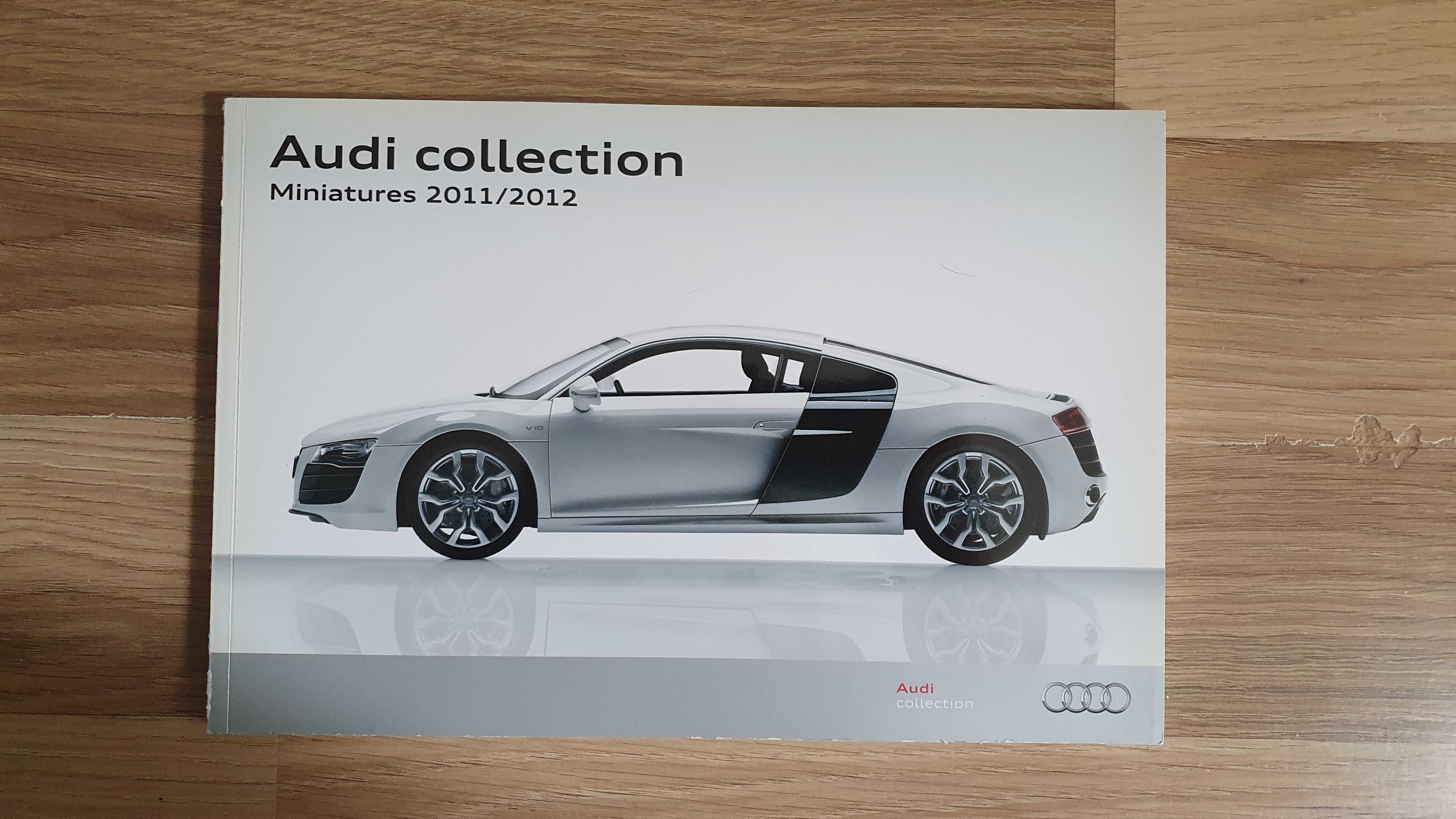 Prospekt Katalog Audi collection Miniatures 2011/2012