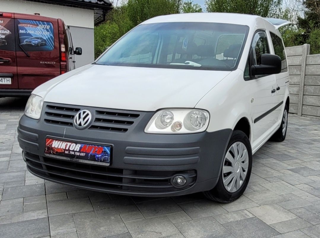 VW Caddy*2007 rok*2,0 B+CNG*5 osobowy*Klima*
