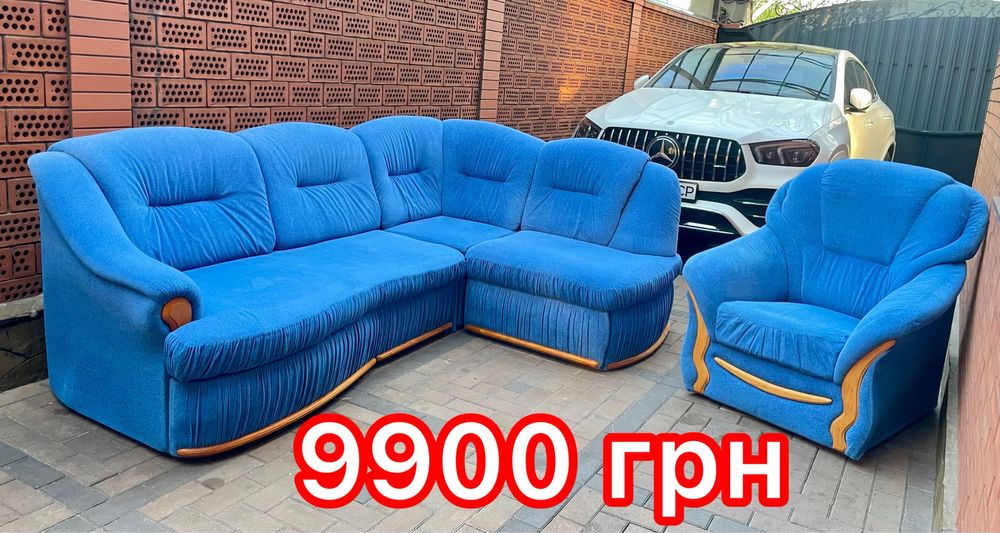 Кутовий диван + 1 крісло: комплект "Палермо"  «Leder und Classik GmbH»