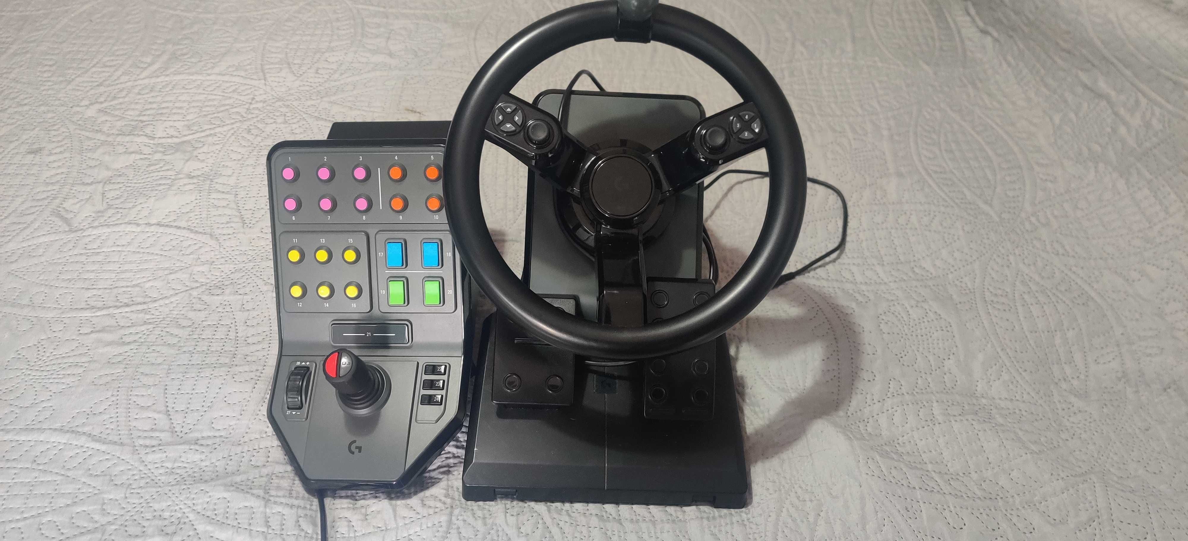 Logitech G Saitek Farm Sim Controller saitek farm / truck simulator