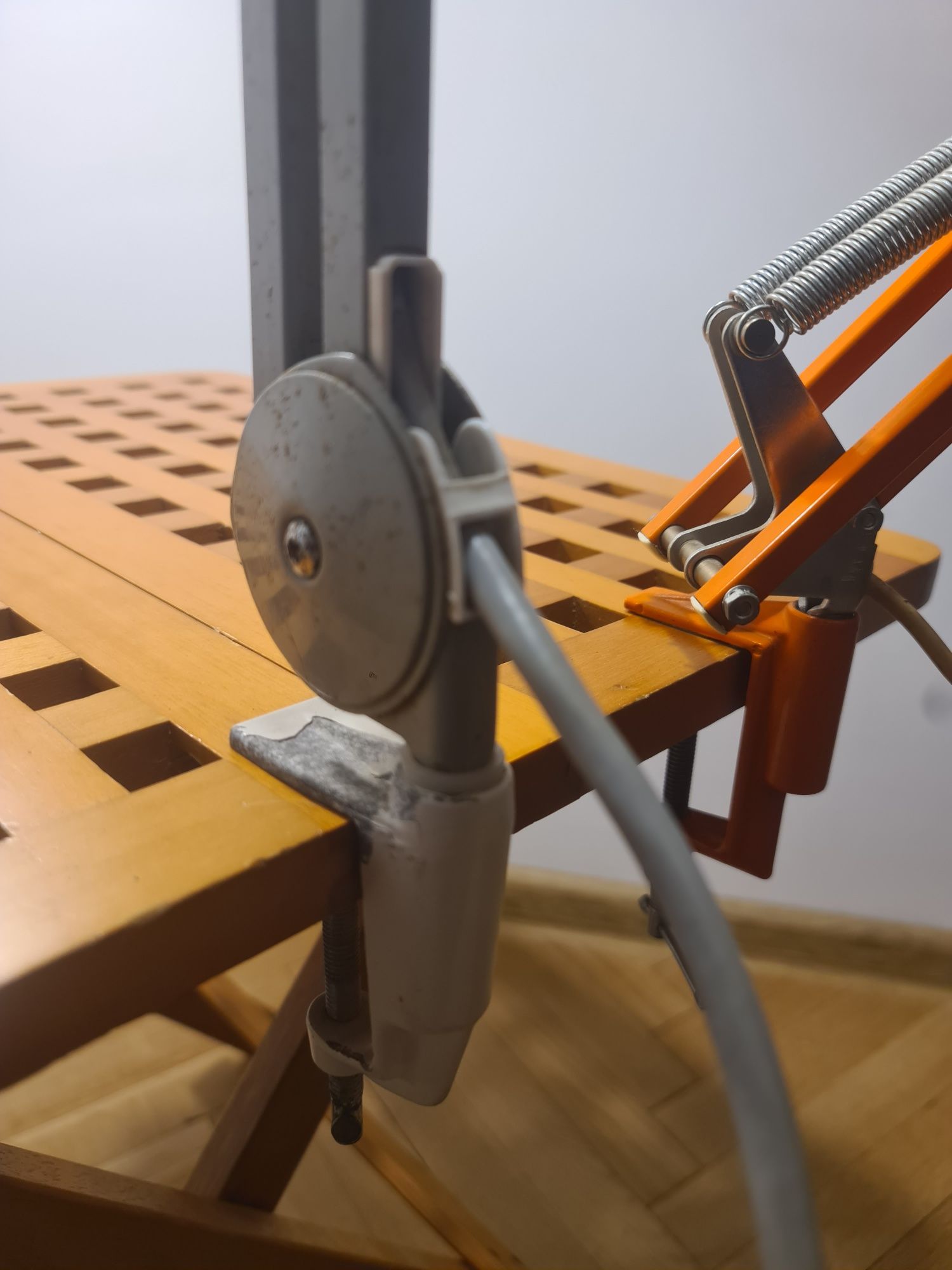 Stare lampy kreślarskie Luxo oraz HCF Denmark