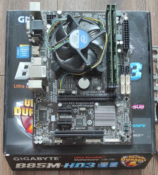 Комплект і5-4670 (плата, процесор, пам'ять)