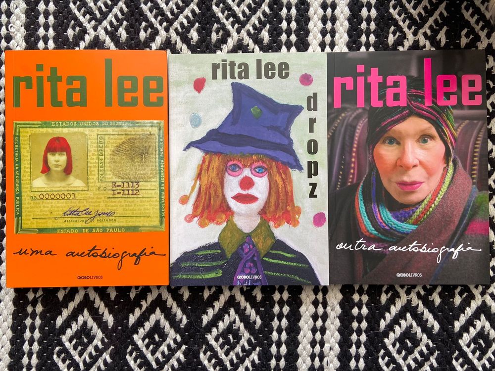 Livros Rita Lee 15€ cada ou Pack com 3 40€