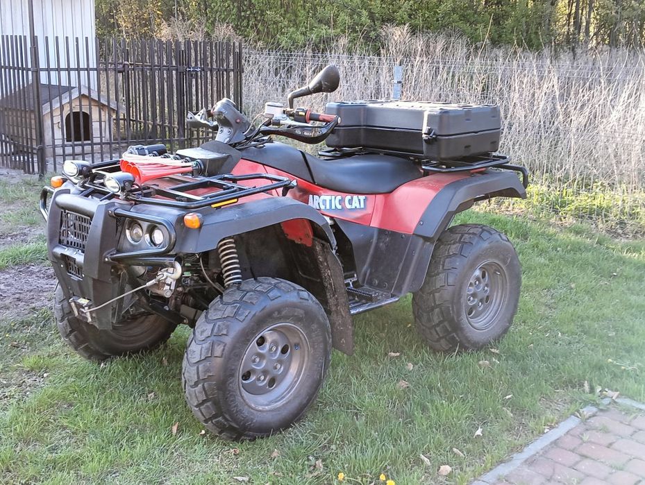 Witam sprzedam quada Arctic cat 400 4X4