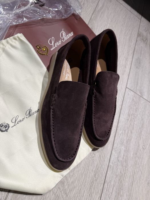 Чоловічі лофери Loro Piana 44 розмір