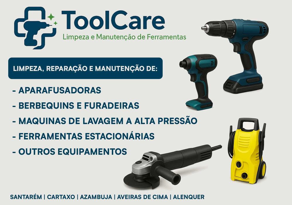 ToolCare - Limpeza, Reparação e Manutenção de Ferramentas