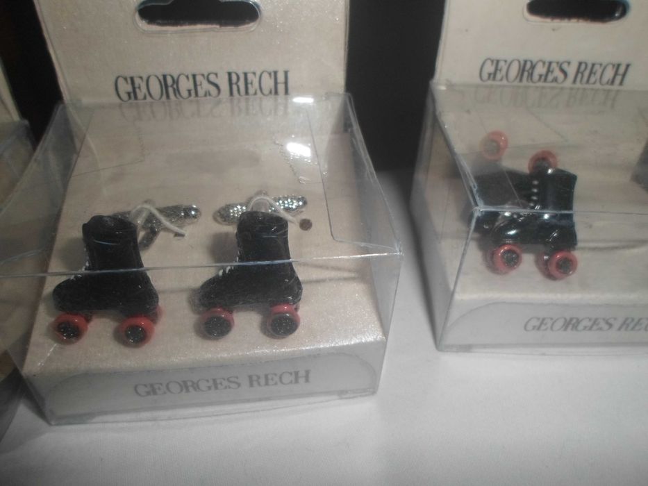 3 botões de punho novos da marca GEORGES RECH