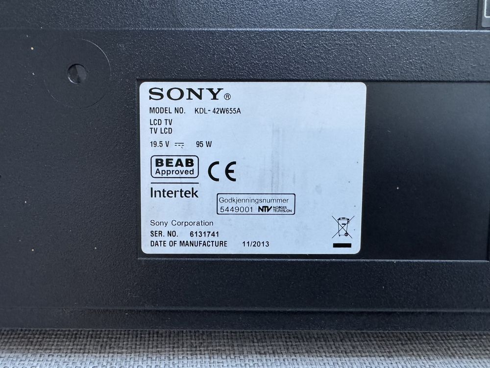 TV Sony LCD 42”