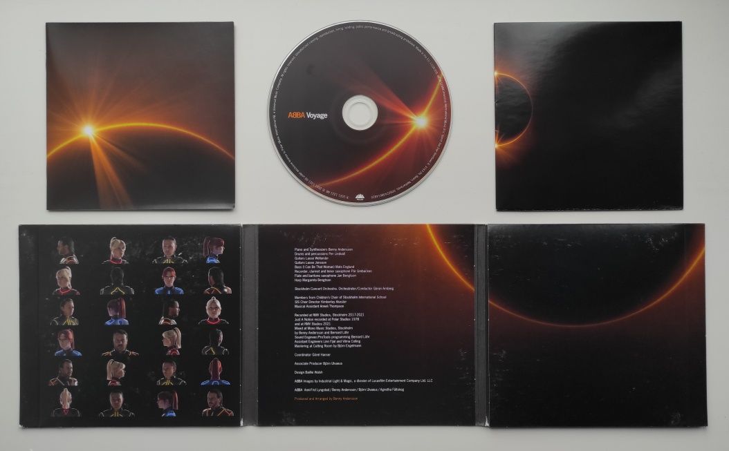 Фирменный CD ABBA "Voyage" 2021