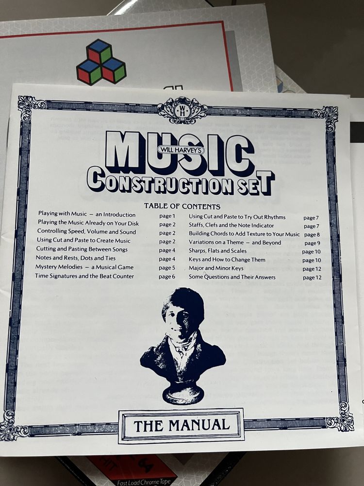 Ariola Soft C64 Music Construction Set