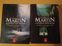 2 livros Guerra dos Tronos George RR Martin