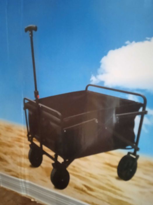 Wózek transportowy kempingowy wakacje nowy