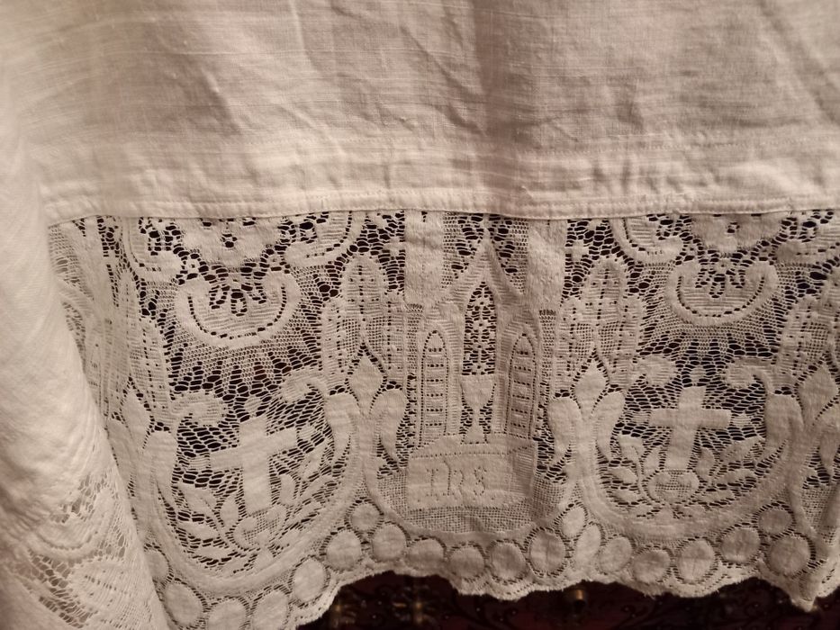 Toalha de Altar Antiga