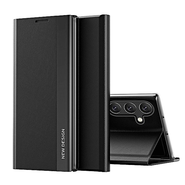 Etui Sleep Case Pro na Samsung Galaxy S25 Edge z klapką i podstawką -