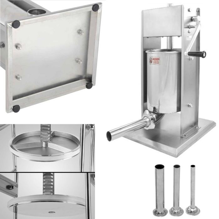 Nadziewarka do kiełbas ręczna Pionowa duża 10l Kiełbasy