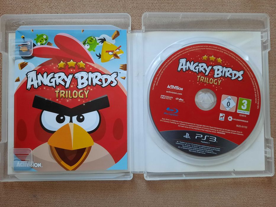 Angry Birds Trilogy PS3 (stan 5/6)