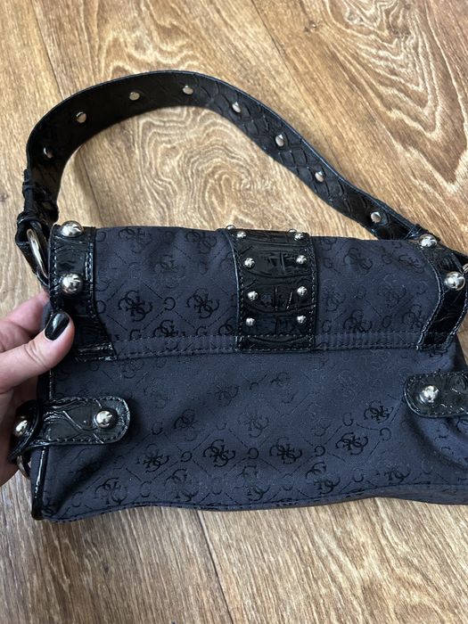 Guess винтажная сумка/багет