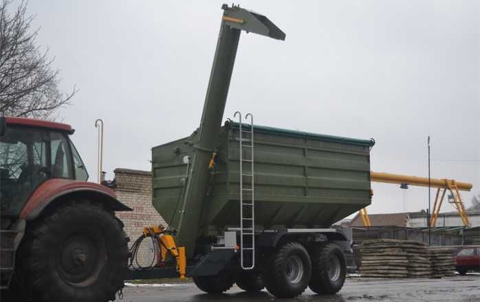 Новий перевантажувальний бункер накопичувач ПБН-20 Кобзаренко
