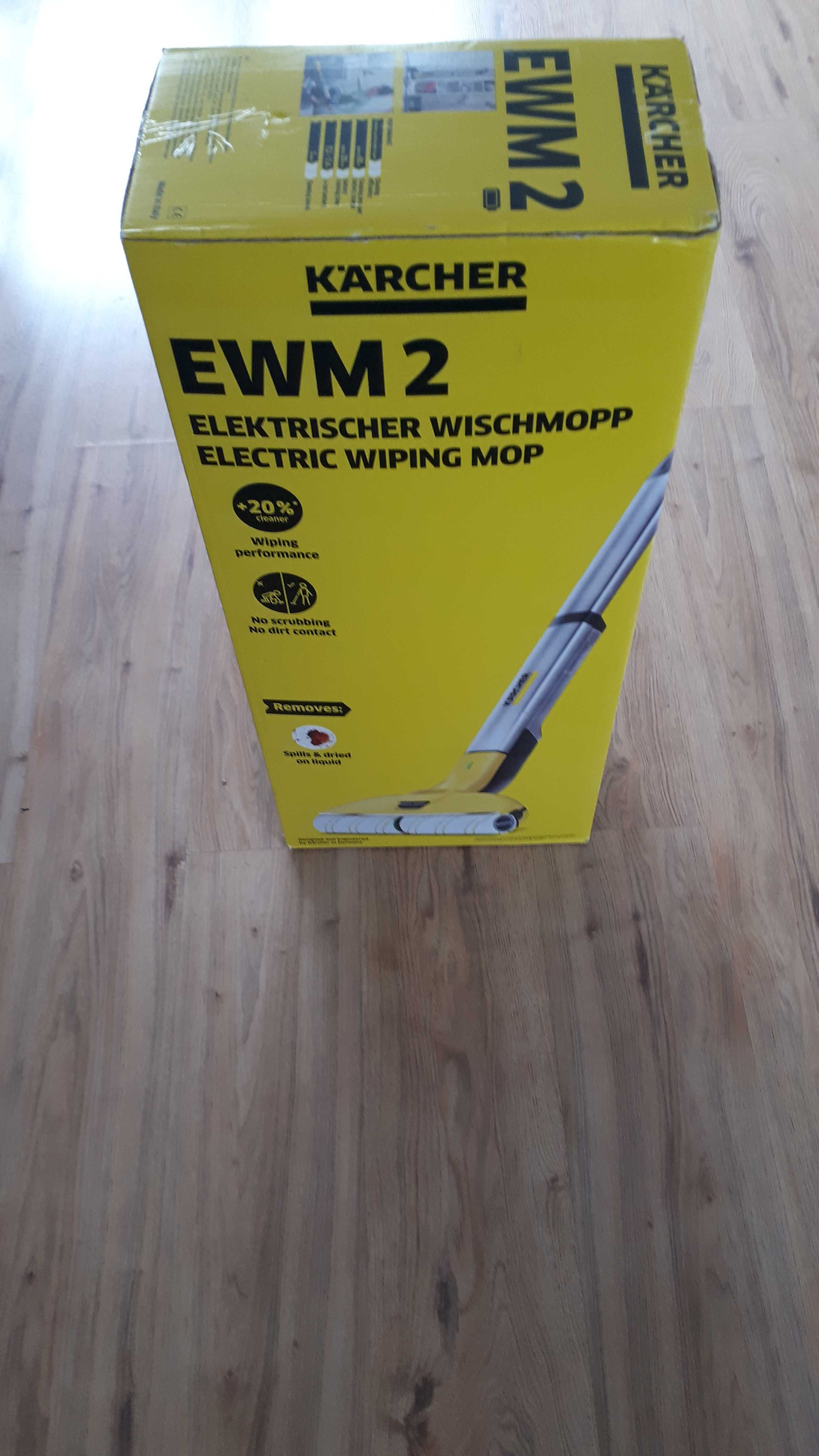 Mop bezprzewodowy elektryczny Karcher  EWM 2 1.056-300.0 NOWY