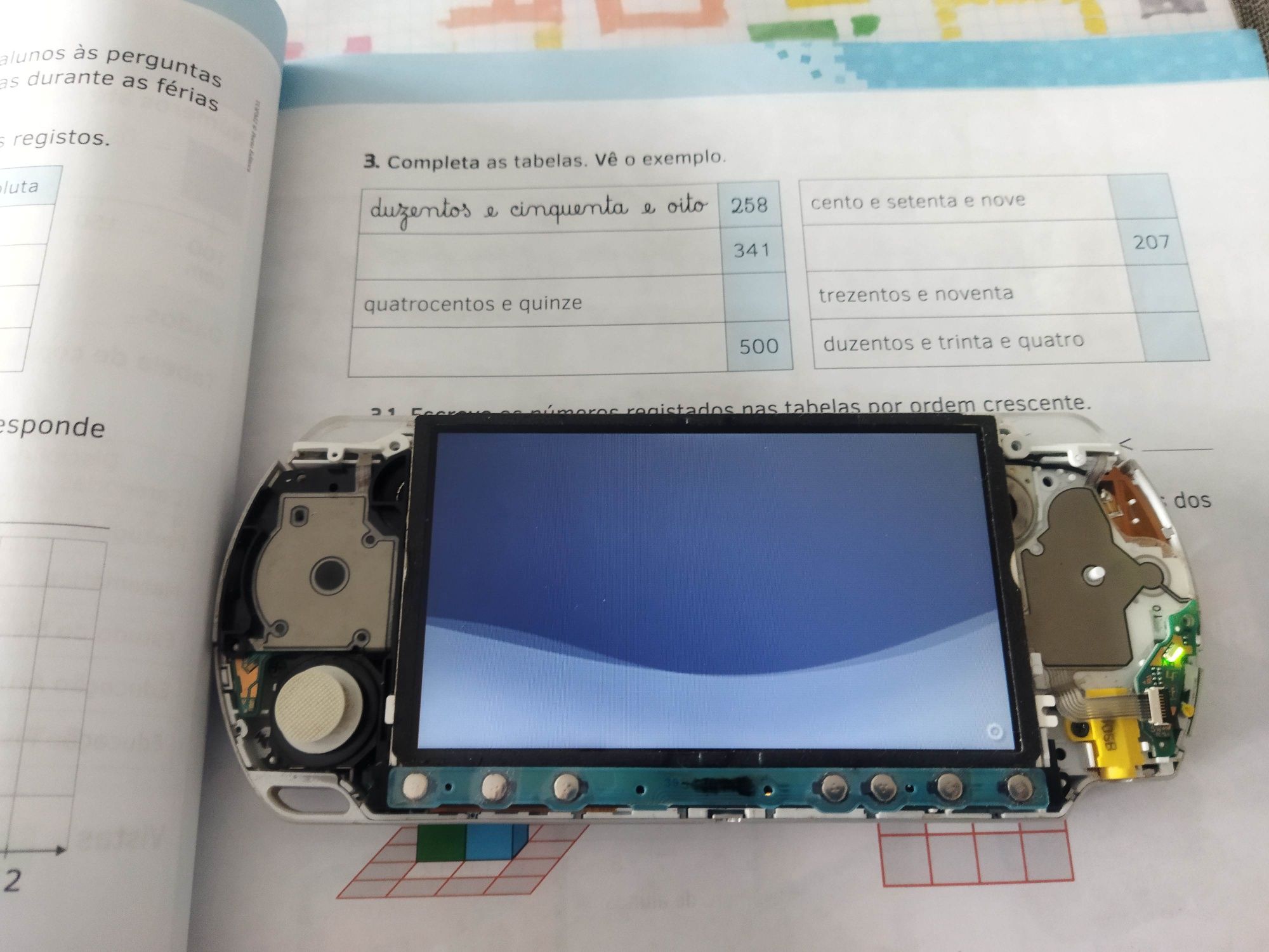 Ecrã display LCD consola Sony PSP PlayStation portable