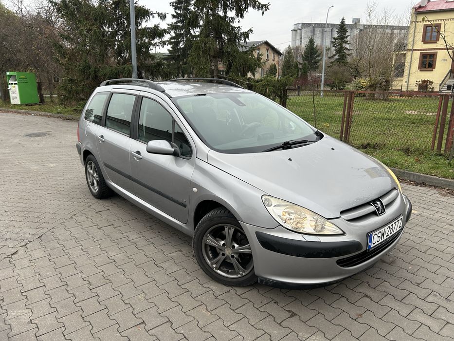 2.0 HDI Peugeot 307 SW kombi Nowe tarcze klocki olej i opony ZAMIANA