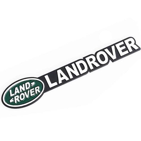 Z738 Letras Emblema Símbolo Land Rover Mala, Pára-Choques ou Interior