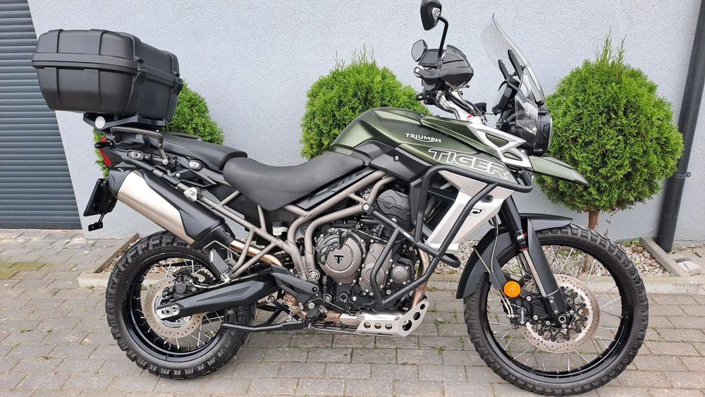Triumph Tiger tiger 800 xcx  polift 2018 - na tablecie    SUPER STAN   raty
