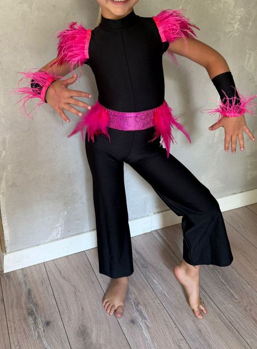 Strój do jazz kombinezon taneczny do tańca jazzowego startowy kostium