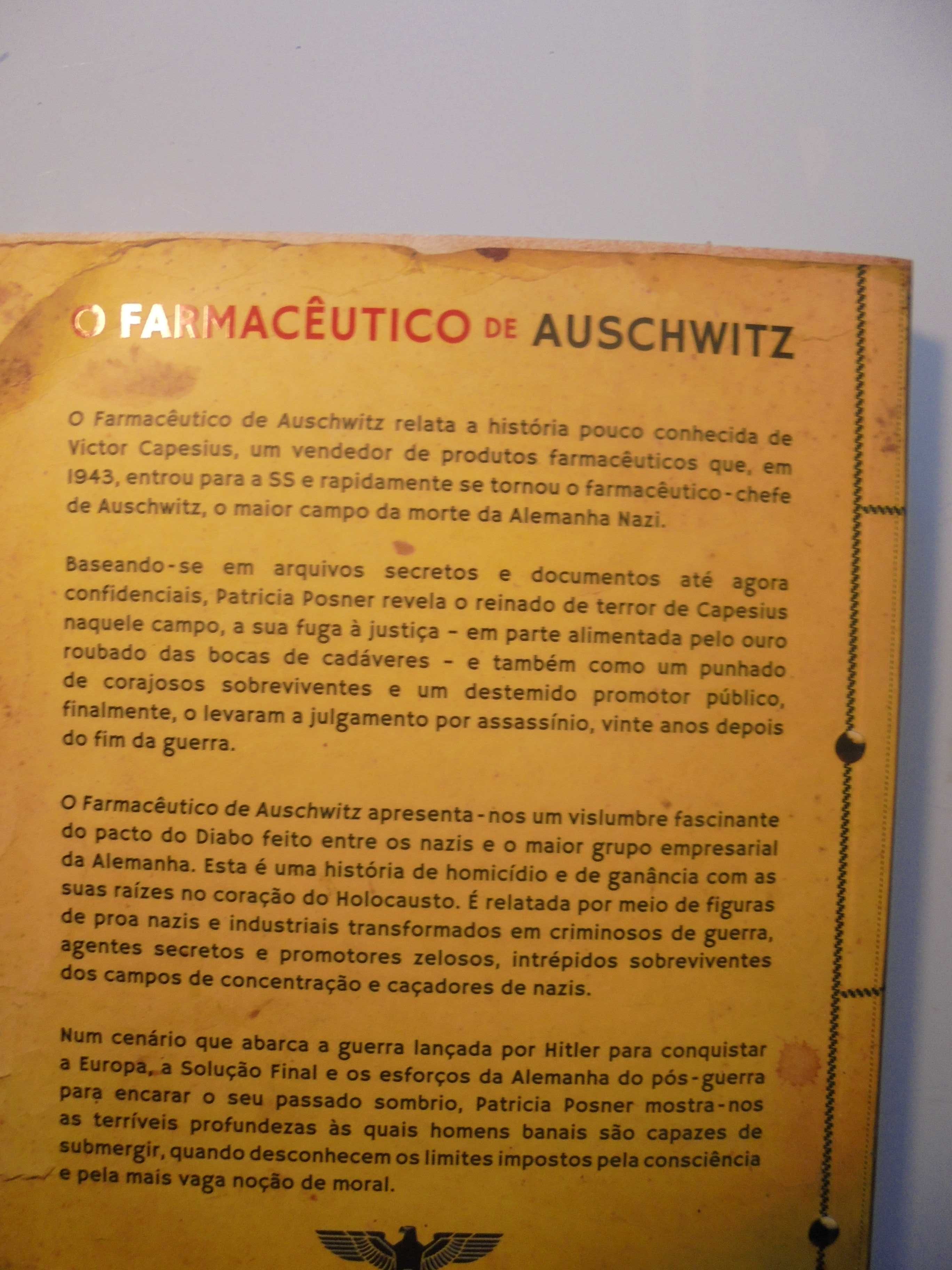 Posner (Patricia);O Farmacêutico de Auschwitz